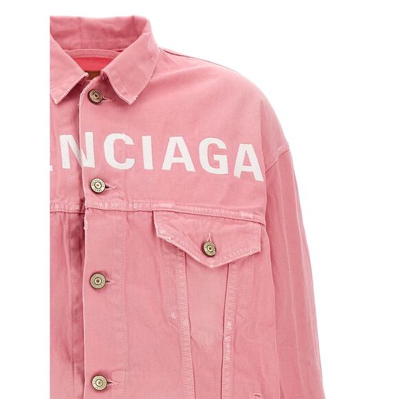 Balenciaga Women Logo Embroidery Jacket - Picture 3 of 4